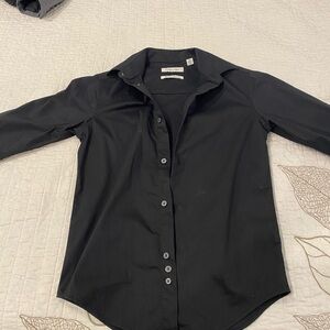Calvin Klein boys button down. Size 10. Slim fit. Black